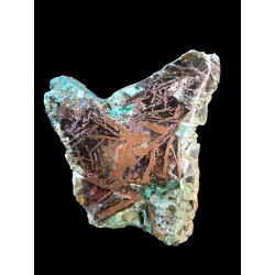 Chrysocolla with Copper / Indonesia