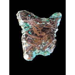 Chrysocolla with Copper / Indonesia